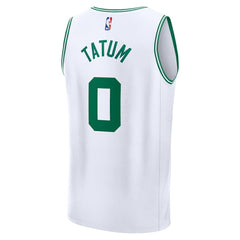 Jayson Tatum Boston Celtics Youth Fast Break Replica Player Jersey Association Edition White - Fanatics