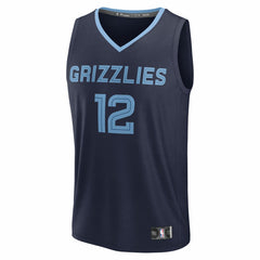 Ja Morant Memphis Grizzlies Youth Fast Break Replica Player Jersey Icon Edition Navy - Fanatics