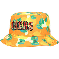 San Francisco 49ers New Era Citrus Bucket Hat - Orange Hats