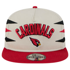 Arizona Cardinals New Era Athletic Golfer Snapback Hat - Stone/Cardinal Hats