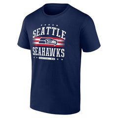 Seattle Seahawks Americana Team T-Shirt - College Navy T-shirts