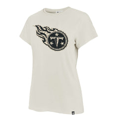 Tennessee Titans '47 Women's Panthera Frankie T-Shirt - Cream T-shirts