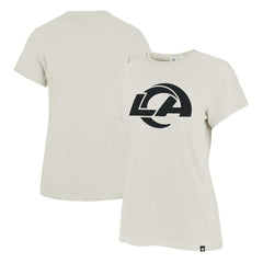 Los Angeles Rams '47 Women's Panthera Frankie T-Shirt - Cream T-shirts