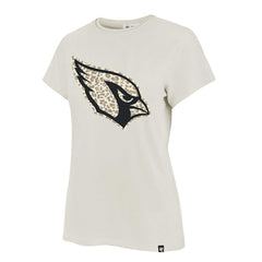 Arizona Cardinals '47 Women's Panthera Frankie T-Shirt - Cream T-shirts