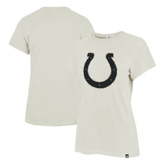 Indianapolis Colts '47 Women's Panthera Frankie T-Shirt - Cream T-shirts
