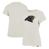 Carolina Panthers '47 Women's Panthera Frankie T-Shirt - Cream T-shirts