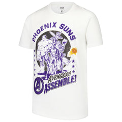 Phoenix Suns Youth NBA x Marvel Avengers Squad T-Shirt White outlet