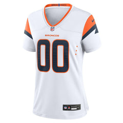 Denver Broncos Women's Mile High Collection Custom Game Jersey - White Jerseys