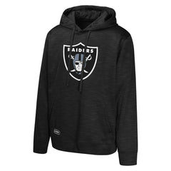 Las Vegas Raiders Streak Fleece Pullover Hoodie - Black Hoodies