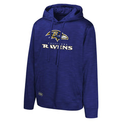 Baltimore Ravens Streak Fleece Pullover Hoodie - Purple Hoodies