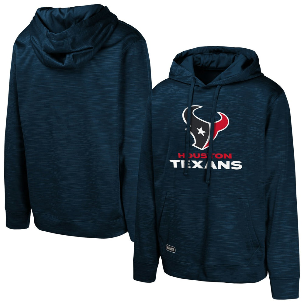 Houston Texans Streak Fleece Pullover Hoodie - Navy Hoodies