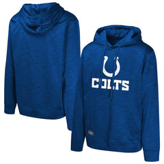 Indianapolis Colts Streak Fleece Pullover Hoodie - Royal Hoodies