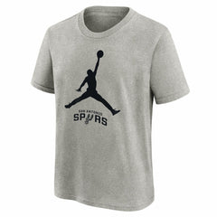 San Antonio Spurs Jordan Brand Preschool Essential Jumpman T-Shirt Silver outlet
