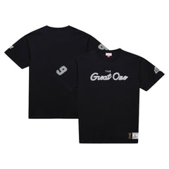 Wayne Gretzky Los Angeles Kings Mitchell & Ness Premium Nickname Vintage Logo T-Shirt - Black | US 201297207