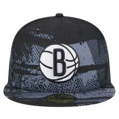 Brooklyn Nets Tip-Off 59FIFTY Fitted Hat Black - New Era