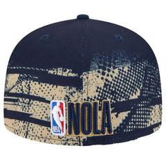 New Orleans Pelicans Tip-Off 59FIFTY Fitted Hat Navy - New Era