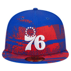 Philadelphia 76ers Tip-Off 59FIFTY Fitted Hat Royal - New Era