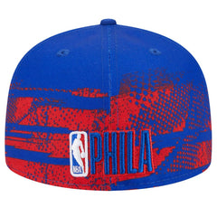 Philadelphia 76ers Tip-Off 59FIFTY Fitted Hat Royal - New Era