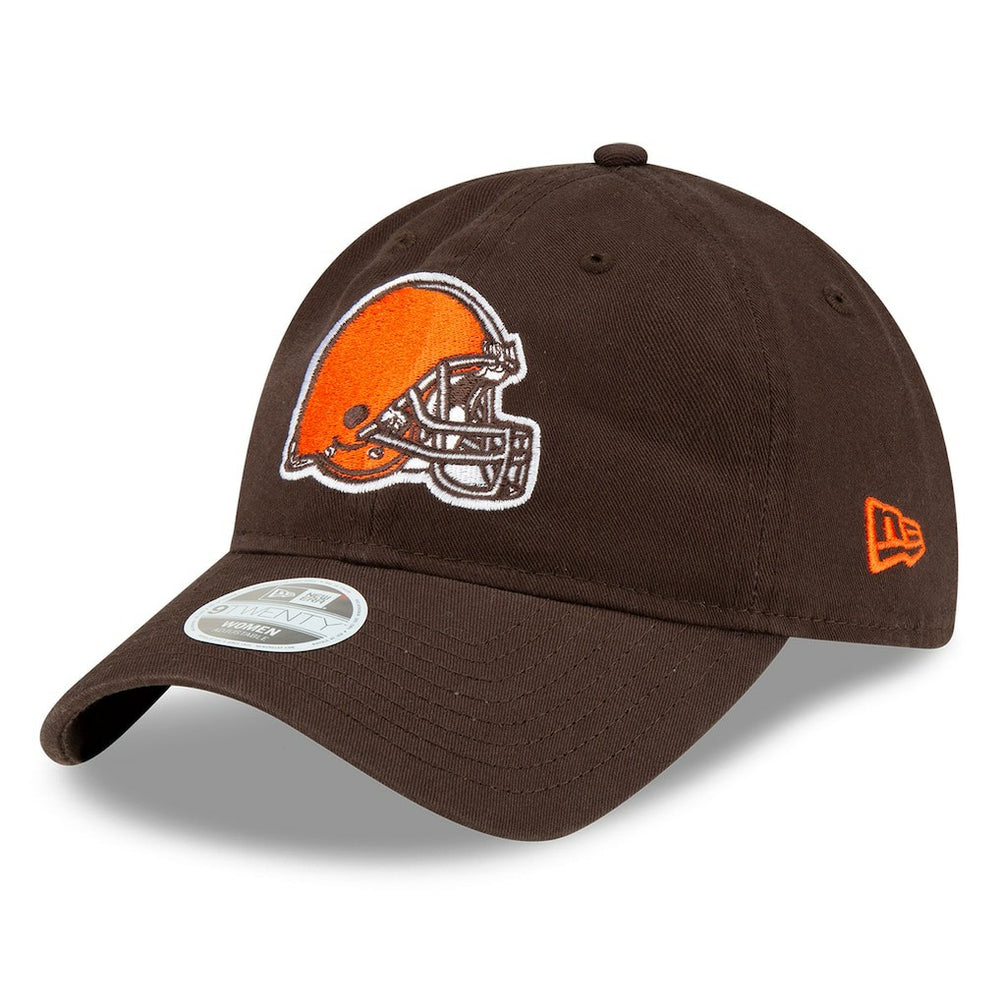 Cleveland Browns New Era Women's Core Classic 9TWENTY Adjustable Hat - Brown Hats