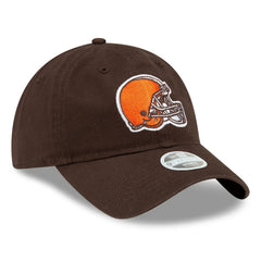 Cleveland Browns New Era Women's Core Classic 9TWENTY Adjustable Hat - Brown Hats