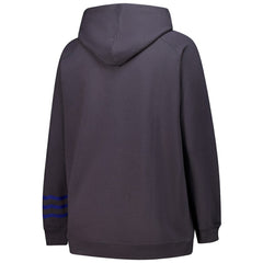 Toronto Maple Leafs Fanatics Women's Plus Size Lightweight Fleece Raglan Pullover Hoodie - Charcoal | US 201302754