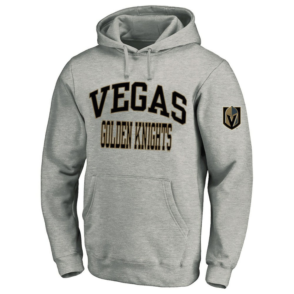 Vegas Golden Knights Fanatics Big & Tall Fleece Pullover Hoodie - Heather Gray | US 201302789