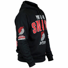 Portland Trail Blazers Hyperfly Unisex NBA x My Hero Academia All Might Smash Pullover Hoodie Black outlet