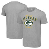 Green Bay Packers Starter Logo T-Shirt - Heather Gray T-shirts