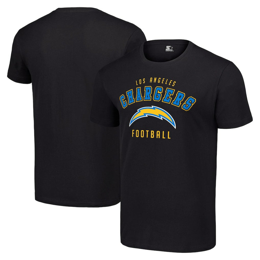 Los Angeles Chargers Starter Logo T-Shirt - Black T-shirts