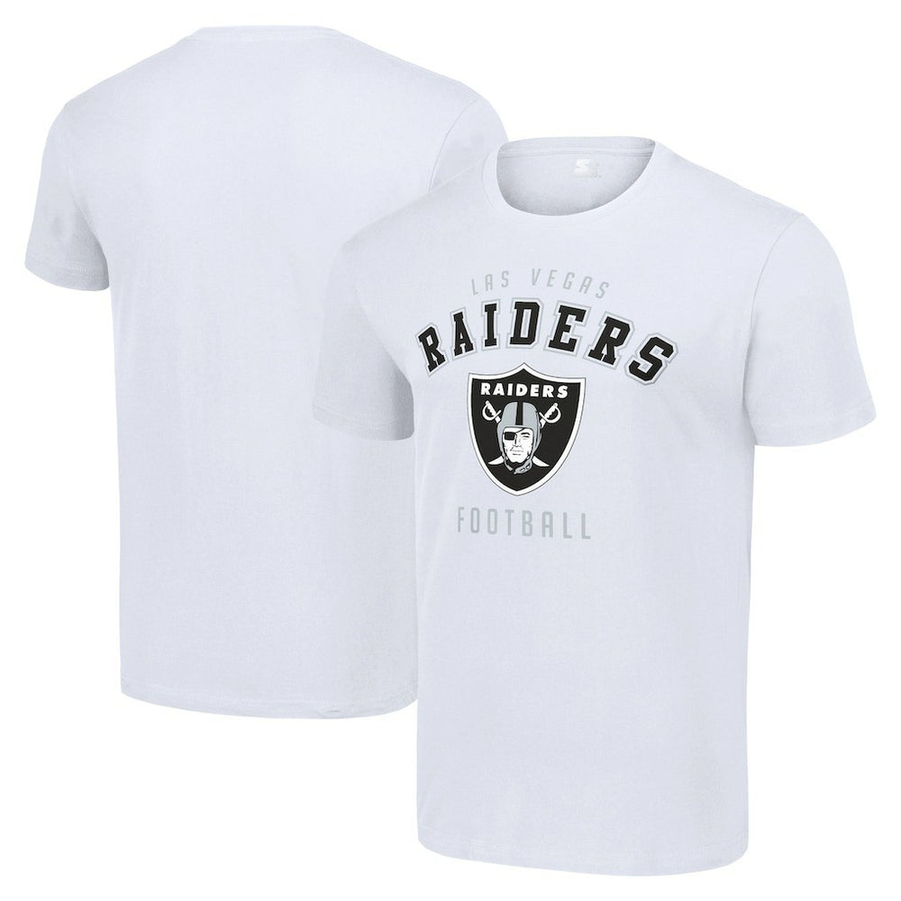 Las Vegas Raiders Starter Logo T-Shirt - White T-shirts
