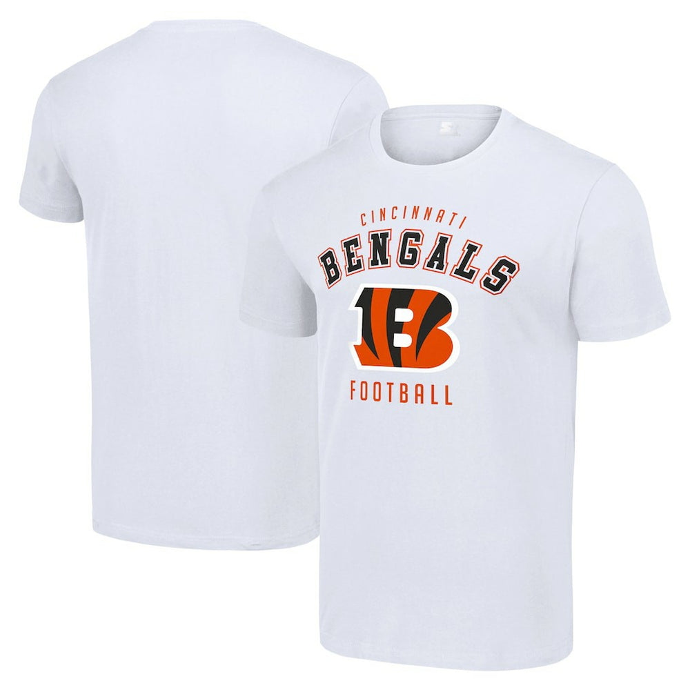 Cincinnati Bengals Starter Logo T-Shirt - White T-shirts