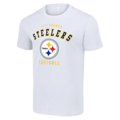 Pittsburgh Steelers Starter Logo T-Shirt - White T-shirts