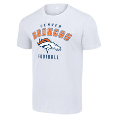 Denver Broncos Starter Logo T-Shirt - White T-shirts
