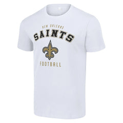 New Orleans Saints Starter Logo T-Shirt - White T-shirts