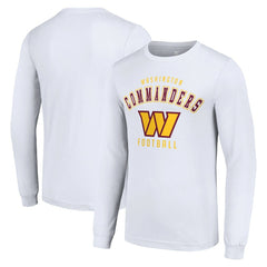 Washington Commanders Starter Long Sleeve T-Shirt - White T-shirts