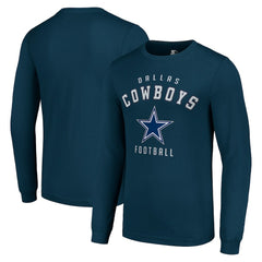 Dallas Cowboys Starter Long Sleeve T-Shirt - Navy T-shirts