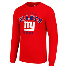 New York Giants Starter Long Sleeve T-Shirt - Red T-shirts