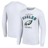 Philadelphia Eagles Starter Long Sleeve T-Shirt - White T-shirts