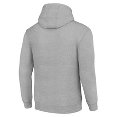 Las Vegas Raiders Starter Unisex Logo Pullover Hoodie - Heather Gray Hoodies