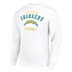 Los Angeles Chargers Starter Team Logo Pullover Sweatshirt - White Pullover