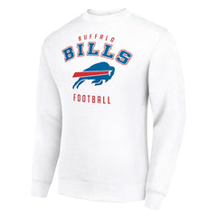 Buffalo Bills Starter Team Logo Pullover Sweatshirt - White Pullover