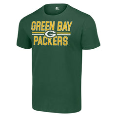 Green Bay Packers Starter Team Mesh Print Graphic T-Shirt - Green T-shirts