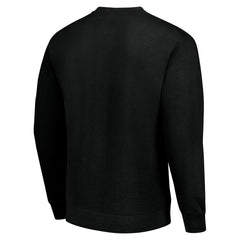 Detroit Lions Starter Team Mesh Print Graphic Pullover Sweatshirt - Black Pullover
