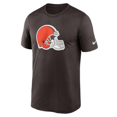 Cleveland Browns Primetime Legend Logo Performance T-Shirt - Brown T-shirts