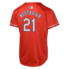 Lars Nootbaar St. Louis Cardinals Nike Youth 2024 City Connect Limited Player Jersey - Red Jerseys