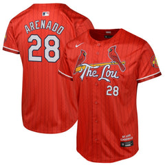 Nolan Arenado St. Louis Cardinals Nike Youth 2024 City Connect Limited Player Jersey - Red Jerseys
