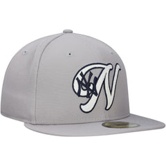 New York Yankees New Era Duo Logo 2.0 59FIFTY Fitted Hat - Gray Hats