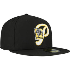 Pittsburgh Pirates New Era Duo Logo 2.0 59FIFTY Fitted Hat - Black Hats