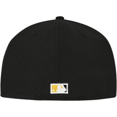 Pittsburgh Pirates New Era Duo Logo 2.0 59FIFTY Fitted Hat - Black Hats