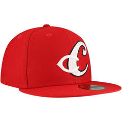 Cincinnati Reds New Era Duo Logo 2.0 59FIFTY Fitted Hat - Red Hats